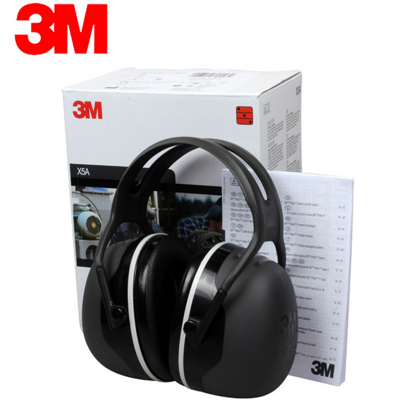 3M X5A 輕便舒適款降噪耳罩隔音耳罩Peltor X系列高降噪耳罩